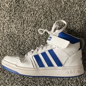 Adidas Blue High Top Sneakers